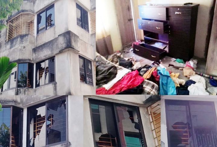 শামীমাবাদে বাসা দখল করতে হামলা, লুটপাট: আহত ২