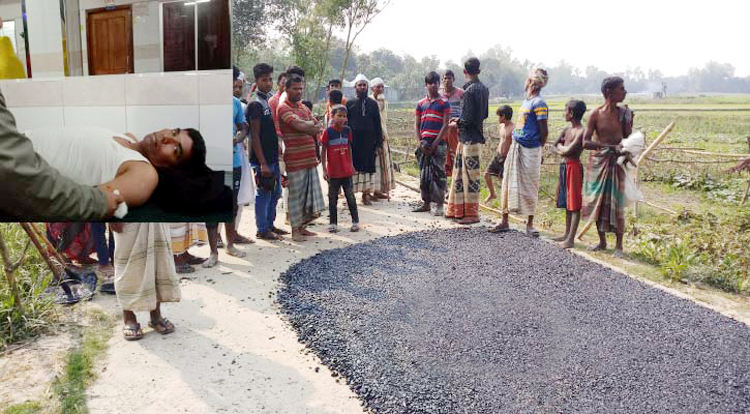 রাস্তার কাজে অনিয়ম, রিপোর্ট করায় ৫ সাংবাদিককে মারধর