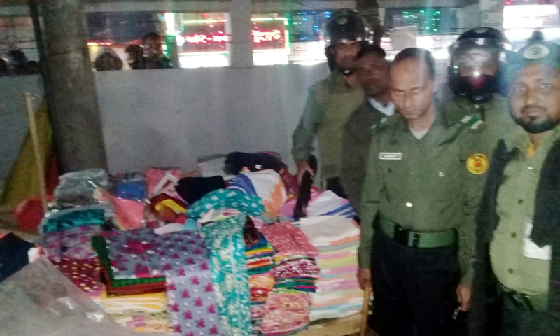 ওসমানী মেডিকেল হকার মূক্ত করতে আনসার পিসি জয়নালের অভিযান