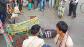 নগরীর সুরমা পয়েন্টে ট্রাক চাপায় প্রাণ গেলো রিকশাচালকের