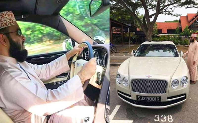 চালানো গাড়িটির মালিক আজহারী নন