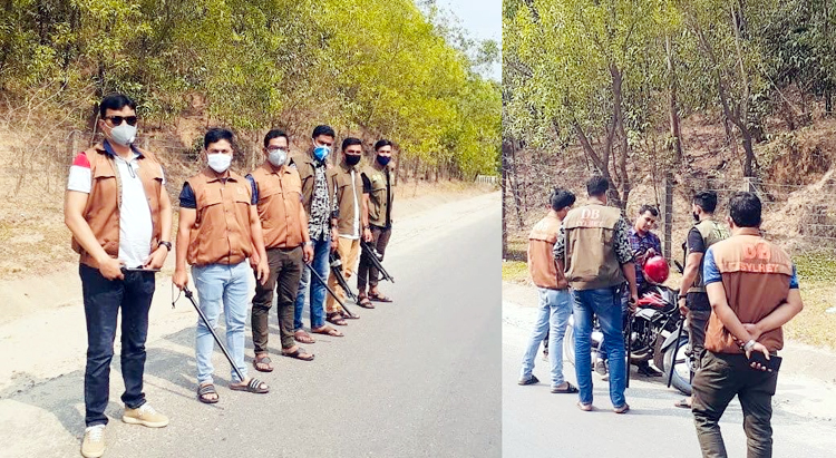 জন সচেতনতায় মাঠে কঠোর ভূমিকা পালন করছে সিলেট জেলা ডিবি পুলিশ