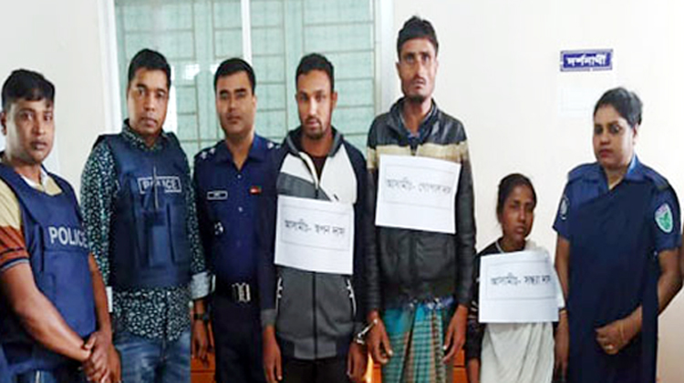 ওসমানীনগরে সজেন্দ্র ‘হত্যা’: স্ত্রীসহ গ্রেফতার ৩