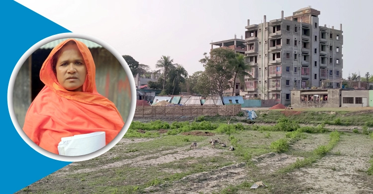 জমি দখল করতে এক নারীর বিরুদ্ধে ৮ মামলা