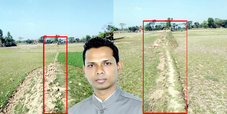 দোয়ারাবাজারে রাস্তার জন্য মানুষের ভোগান্তি, ইউপি চেয়ারম্যানের পকেটে বরাদ্দের ৫ লাখ