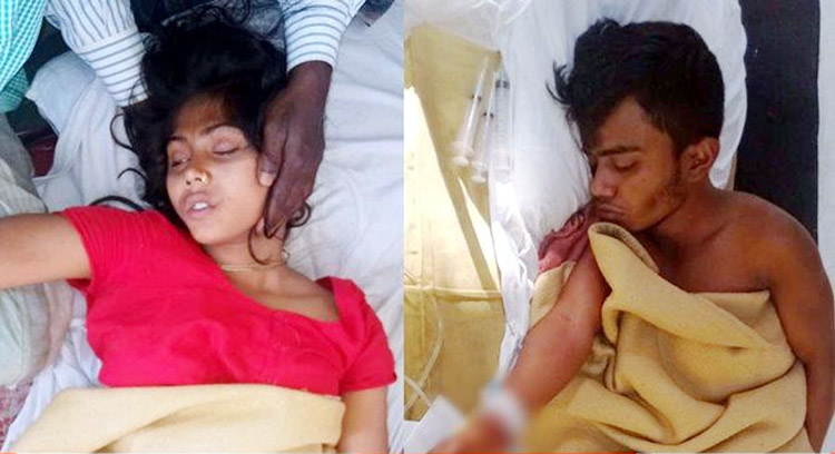 বিয়ের স্বীকৃতি না পাওয়ায় প্রেমিক-প্রেমিকার বিষপান