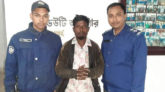 গোয়াইনঘাটে পলাতক আসামি আটক