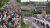 আনসারীর জানাজায় লাখো মানুষ, ১৪ দিন ঘরে থাকার নির্দেশ