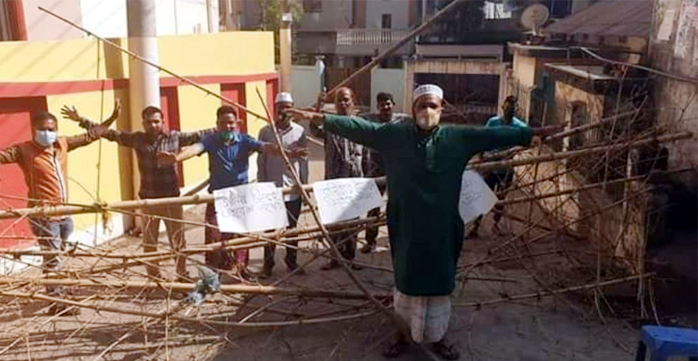 সিলেটে করোনাতঙ্ক ছড়ানোর দায়ে যুবক আটক