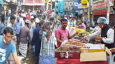 সামাজিক দূরত্ব ও লকডাউন মানছে না সিলেট নগরীর অসাধু ব্যবসায়ীরা
