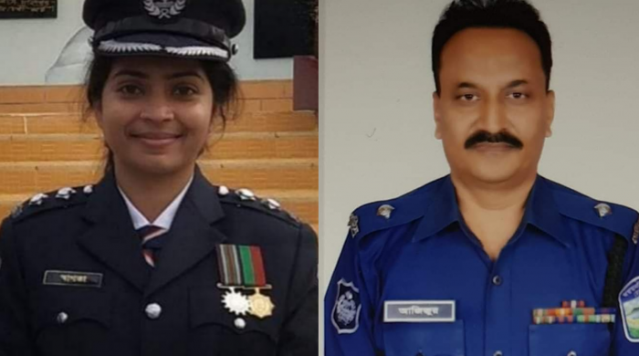 দায়িত্ব পালন করতে গিয়ে এএসপি সার্কেল ও ওসি আহত