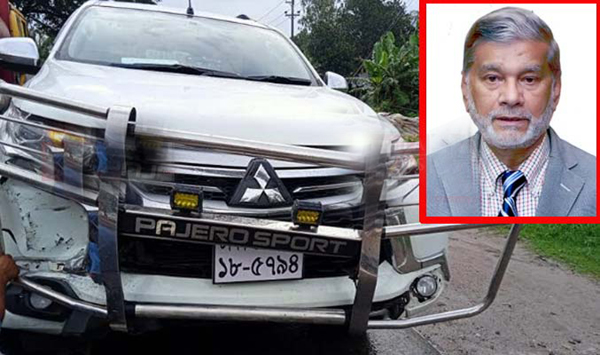 সিলেটে আসার পথে সড়ক দুর্ঘটনার শিকার পরিকল্পনামন্ত্রী, অল্পের জন্য রক্ষা