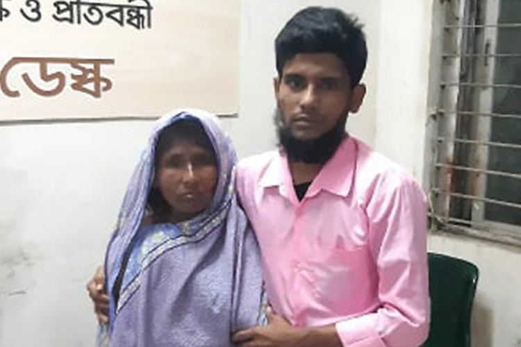 সিলেটের এসপি ফরিদ উদ্দিনের সহায়তায় ৩ বছর পর স্বজনদের কাছে ফিরলেন ফিরোজা