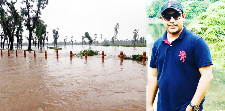 পাহাড়ি ঢলে নিম্নাঞ্চল প্লাবিত, গোয়াইনঘাটবাসীকে সতর্ক থাকার আহ্বান ইউএনও’র