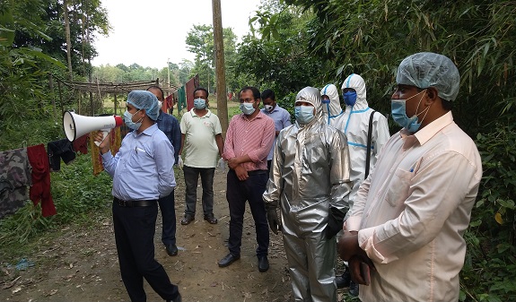 বিশ্বনাথে গৃহবধূ করোনায় আক্রান্ত, ৪ বাড়ি লকডাউন