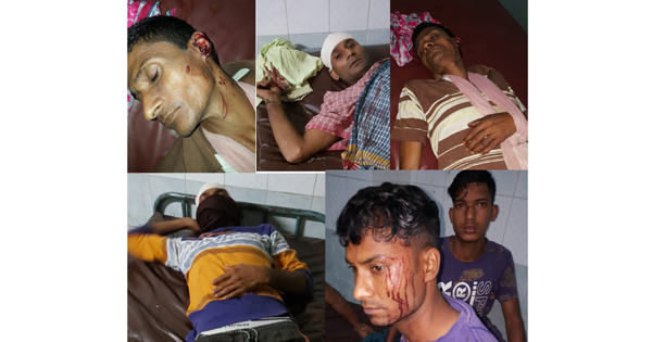 গোলাপগঞ্জের মামলা তদন্ত শেষে ফের হামলা, আহত ৬