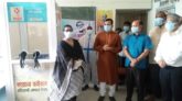 দক্ষিণ সুনামগঞ্জে করোনা ভাইরাসের নমুনা সংগ্রহের বুথ স্থাপন