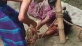 প্রথমে সন্তান বিক্রি এরপর যৌতুকের দাবিতে খুঁটিতে বেঁধে নির্যাতন!