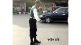 করোনাসহ নানা ঝুঁকি নিয়ে সড়কে কঠোর অবস্থানে ছাতকের ট্রাফিক পুলিশ