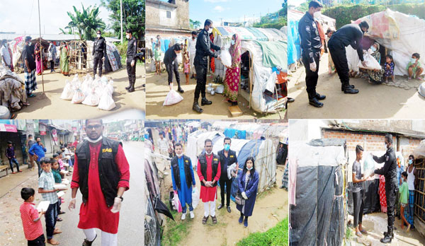 র‌্যাবের এএসপি শামীম আনোয়ার হোসেনের মানবতা