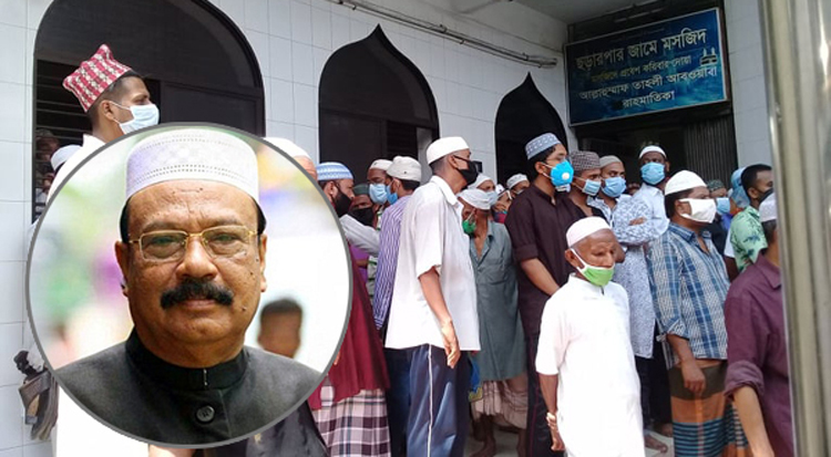 ছড়ারপার মসজিদে কামরানের প্রথম জানাজা সম্পন্ন