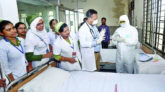 সিলেটসহ সারাদেশে করোনা মোকাবেলায় সামনের সারিতে নার্সরা