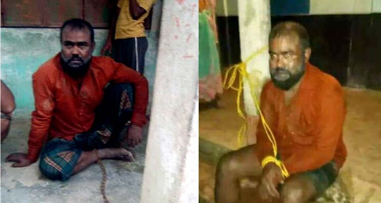 ছাতকে চোর আটকের পর গনধোলাই, স্ত্রীর জিম্মায় মুক্তি