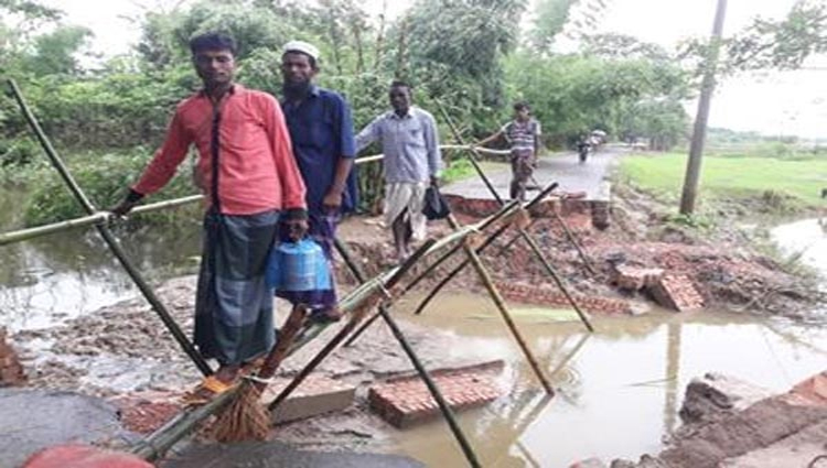 গোয়াইনঘাটের হাওরবাসীর স্বপ্ন ভেসে গেলো বানের জলে