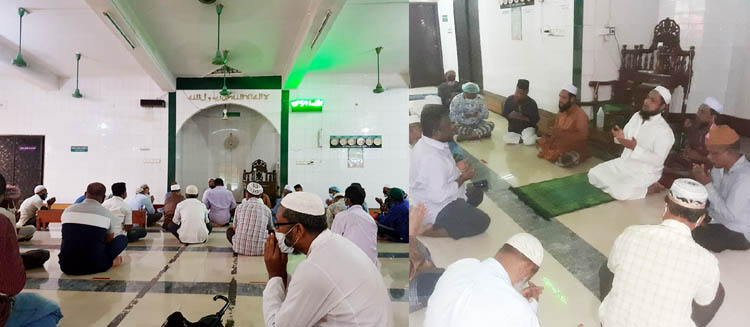 সিলেট আইনজীবী সমিতির সভাপতি ফয়েজ’র রোগ মুক্তি কামনায় হকার্সদের দোয়া মাহফিল