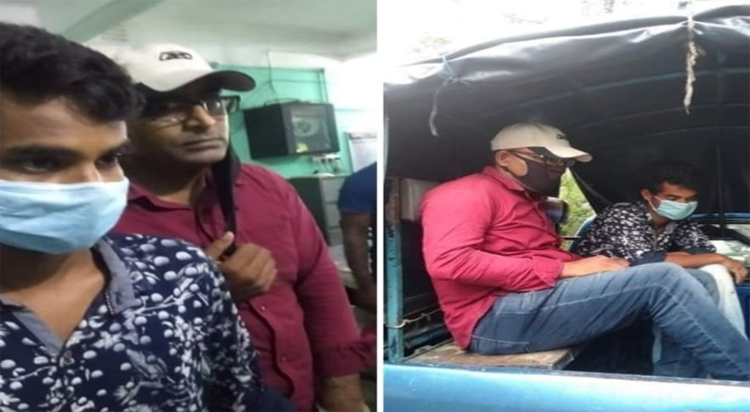 চাঁদাবাজিকালে ভুয়া সাংবাদিক আটক