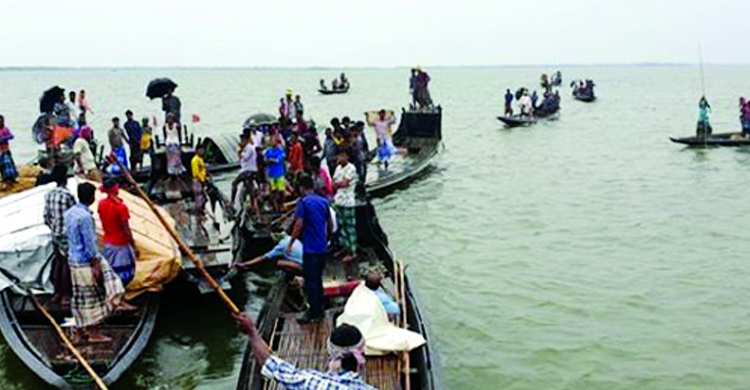 দিরাইয়ে নৌকাডুবিতে প্রাণ গেল বৃদ্ধ ও শিশুর