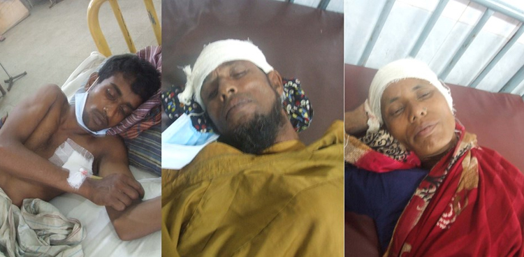 গোয়াইনঘাটে জমি নিয়ে সংঘর্ষ, আহত ৩