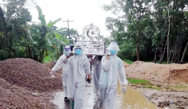 ছাতকে করোনা উসসর্গ নিয়ে শিক্ষকের মৃত্যু, দাফন সম্পন্ন করেছে স্বেচ্ছাসেবক টিম