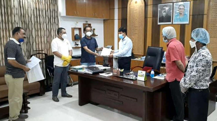 করোনার বিস্তার রোধে প্রধানমন্ত্রীর কাছে তিন দাবিতে সিলেটবাসীর স্মারকলিপি