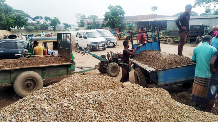 জগন্নাথপুরে সরকারি হেলিপ্যাড দখল