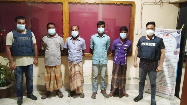 জকিগঞ্জে ‍পুলিশের অভিযানে ৪ জুয়াড়ি আটক