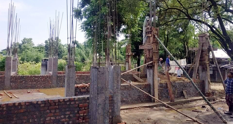 ১ কোটি ৪৫ লক্ষ টাকা ব্যায়ে কানাইঘাট লক্ষীপ্রসাদ ইউনিয়ন স্বাস্থ্য কেন্দ্রের কাজ শুরু