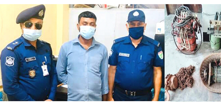 ছাতকে চোরাই মালামালসহ আটক ১