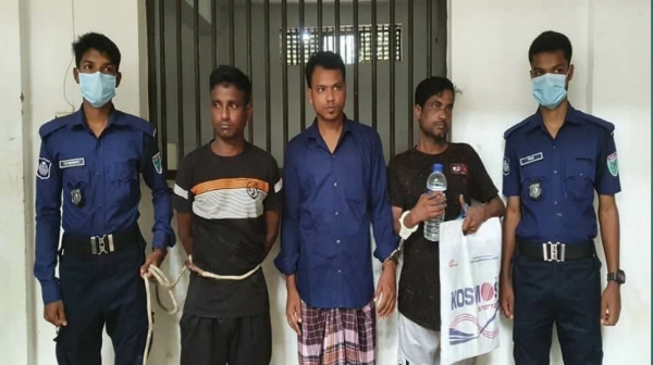 গোয়াইনঘাটে পুলিশের অভিযানে ইয়াবা ও পলাতক আসামি সহ গ্রেফতার ৩