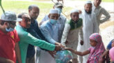 গোয়াইনঘাটে রুস্তমপুর ইউনিয়ন বিএনপির ঈদ সামগ্রী বিতরণ