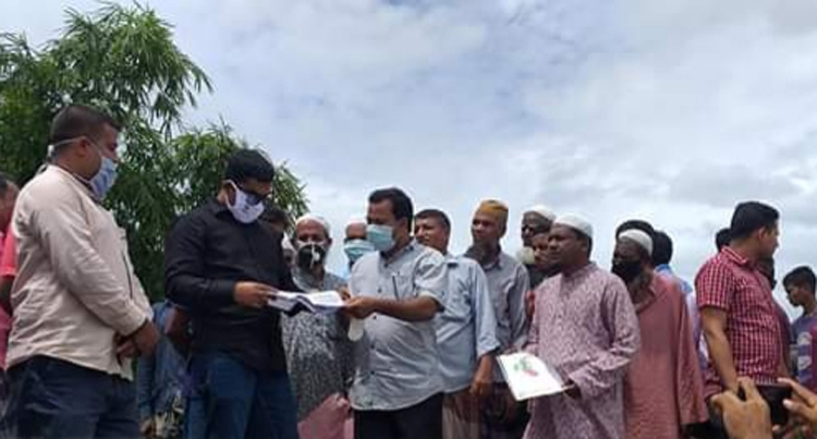 গোয়াইনঘাটে ইউনিয়ন কমপ্লেক্স নির্মাণ নিয়ে দু’পক্ষের বিবাদ, প্রস্তাবিত ভূমি পরিদর্শনে ইউএনও