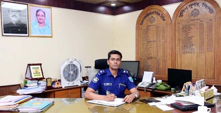 মাদক মুক্ত সিলেট গড়তে সবার সহযোগীতা চাই: পুলিশ সুপার ফরিদ উদ্দিন