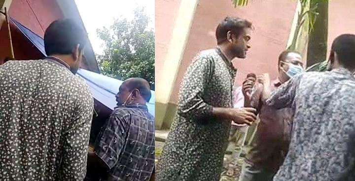 সুনামগঞ্জে সাংবাদিকদের দেখে নেয়ার হুমকি আ,লীগ নেতার