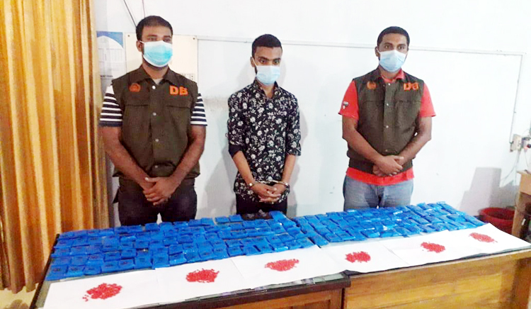 সিলেটে ৩০ হাজার পিস ইয়াবাসহ যুবক গ্রেফতার