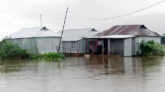 জৈন্তাপুরে তৃতীয় দফায় ভারী-বর্ষণ ও পাহাড়ী ঢলে নিম্নাঞ্চল প্লাবিত