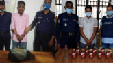 গোয়াইনঘাটে পুলিশের পৃথক অভিযানে মাদকসহ দুই ব্যবসায়ী গ্রেফতার