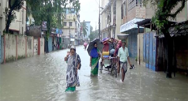 দ্বিতীয় দফা বন্যা: সুনামগঞ্জের নিম্নাঞ্চল প্লাবিত, লাখো মানুষ পানিবন্ধি