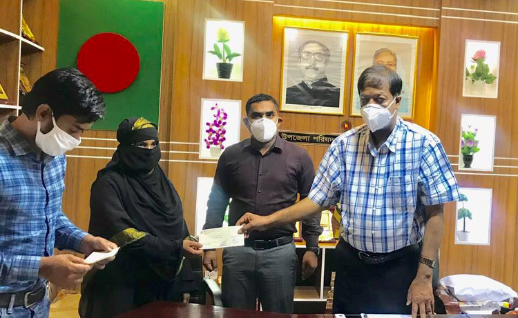 গোয়াইনঘাটে ১৩জন রোগীকে ৫০হাজার টাকা করে আর্থিক সহায়তা প্রদান