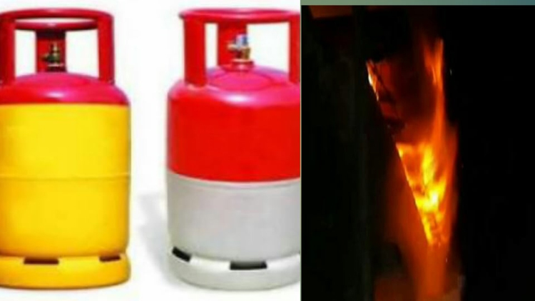 গোয়াইনঘাটে গ্যাস সিলিন্ডারে আগুন, অল্পের জন্য বাঁচলো ৫টি প্রাণ