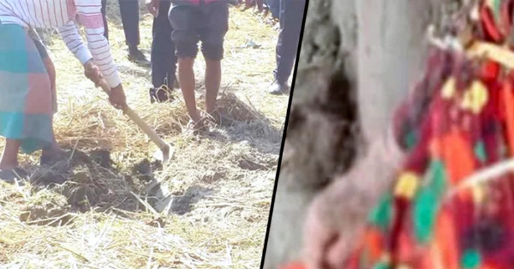 স্বামীকে খুন করেন পরকীয়া প্রেমিক, মাটিচাপা দেন স্ত্রী!